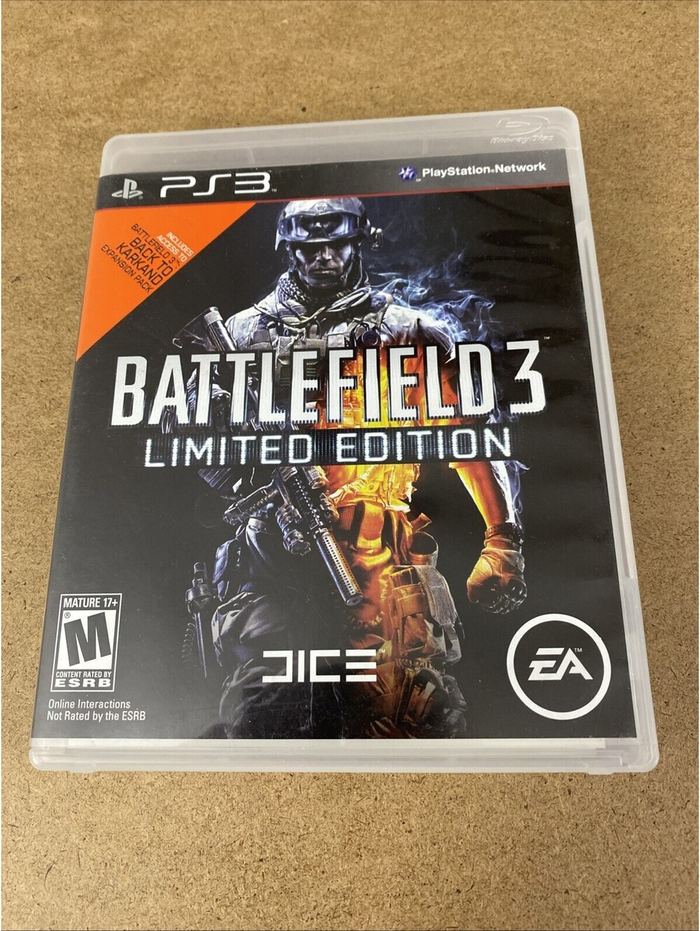 Battlefield 3 Limited Edition Sony PlayStation 3 2011 Complete Tested